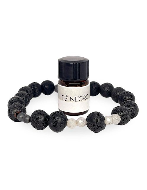 Pulsera difusora de Labradorita para aromaterapia