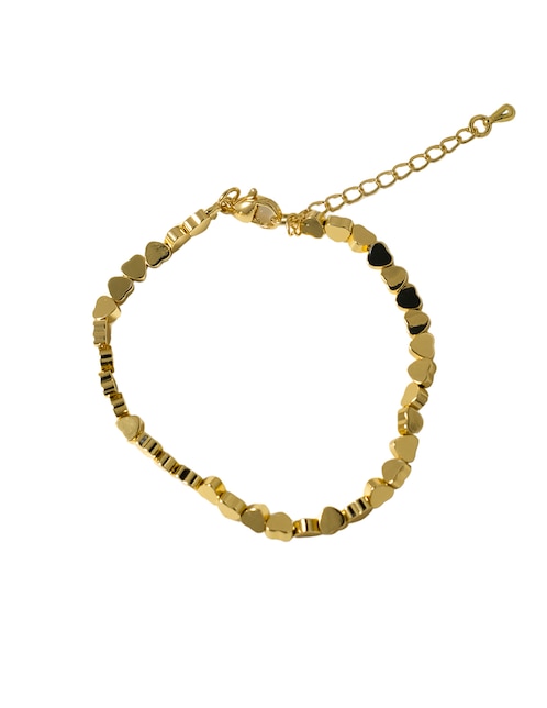 Pulsera Girondela con acabado chapa de oro 18 K