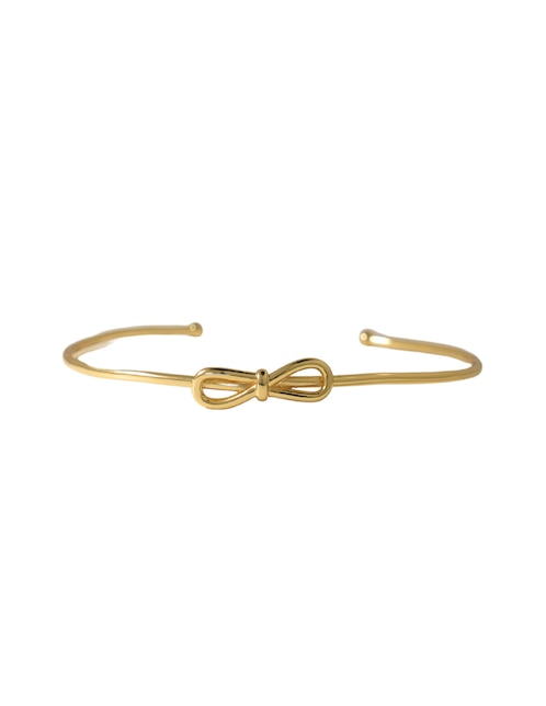 Pulsera 18 K con acabado baño de oro