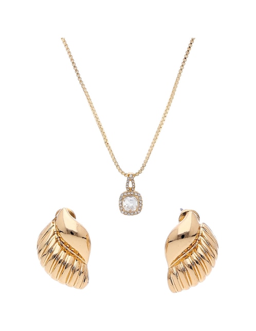 Aretes y collar Weekend