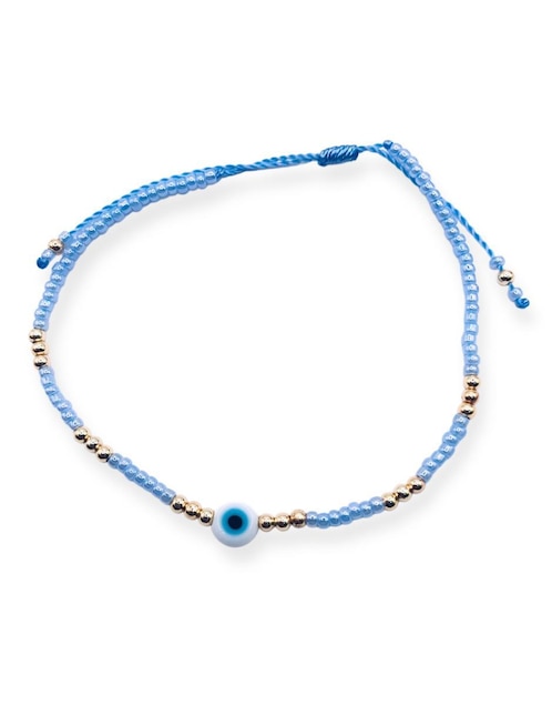 Pulsera Mashala 14 K con acabado chapa de oro