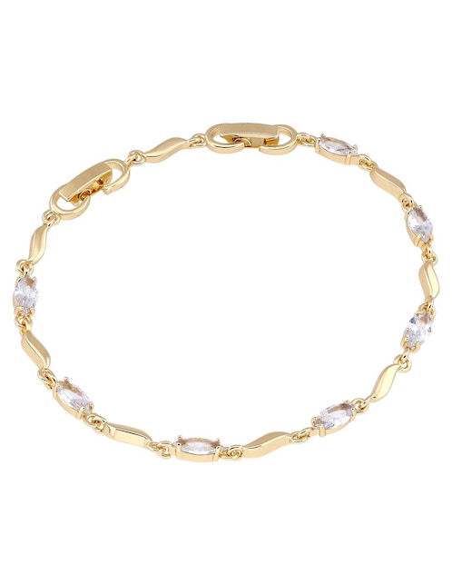 Pulsera 18 K acabado chapa de oro