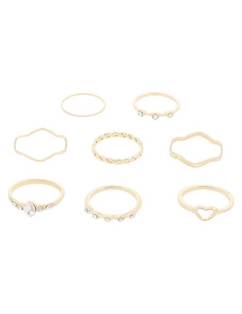 Set anillo Weekend brillante