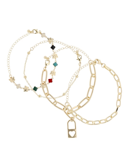 Set pulsera Weekend acabado brillante