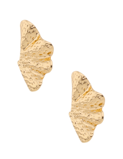 Aretes largos Weekend con acabado brillante