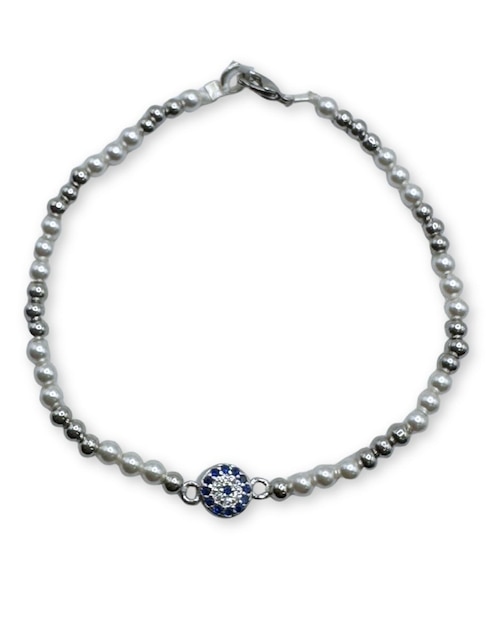 Pulsera Mashala con zirconia acabado brillante