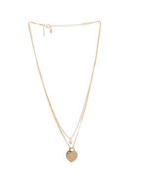 Cadena de corazón Girondela 18 K