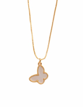 Collar de mariposa Girondela Dora 18 K