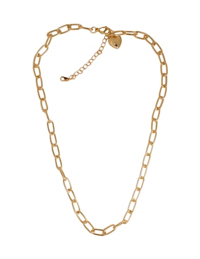 Collar y pulsera de eslabones Girondela 18 K
