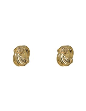 Broqueles de nudo Girondela chapa de oro 18 K