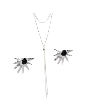 Aretes y collar Weekend