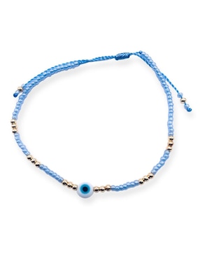 Pulsera Mashala 14 K con acabado chapa de oro
