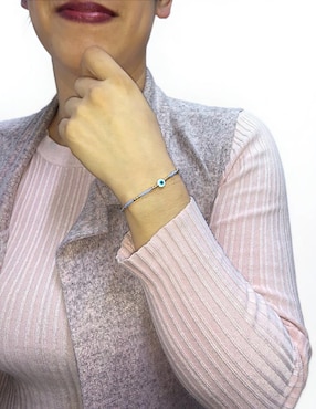 Pulsera Mashala 14 K con acabado chapa de oro