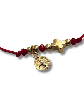 Pulsera Mashala acabado baño de oro 14 k
