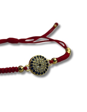 Pulsera Mashala con acabado baño de oro 14 k