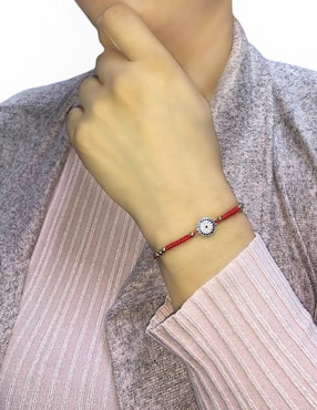 Pulsera Mashala con acabado baño de oro 14 k