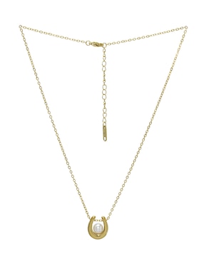Collar con dije de esfera Nk Steel