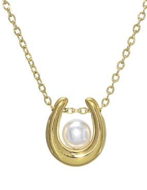 Collar con dije de esfera Nk Steel