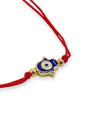 Pulsera Mashala con acabado baño de oro 14 k