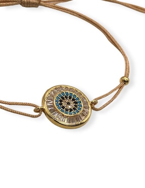 Pulsera Mashala 14 k con acabado bañado en oro