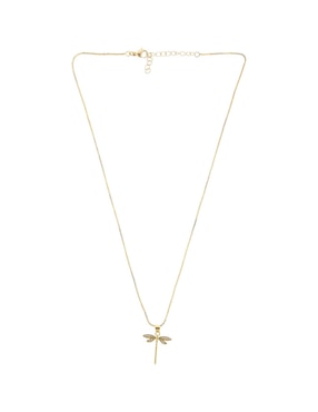 Collar con dije de libélula Girondela 18 K