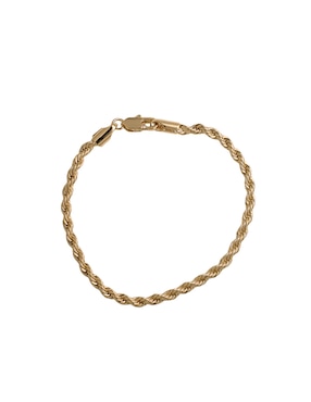 Pulsera Girondela 18 K acabado chapa de oro