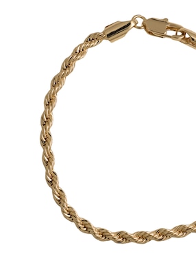 Pulsera Girondela 18 K acabado chapa de oro