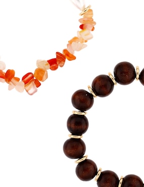 Set pulsera Weekend acabado mate