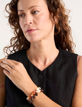 Set pulsera Weekend acabado mate