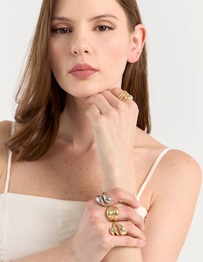 Set anillo Weekend liso