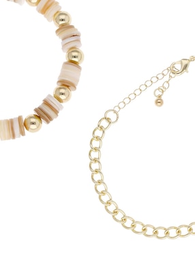 Set pulsera Weekend acabado brillante