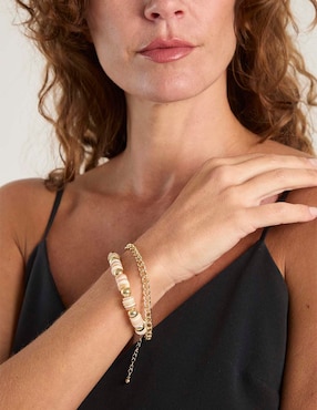 Set pulsera Weekend acabado brillante