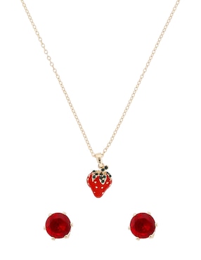 Aretes y collar Weekend
