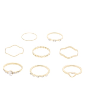 Set anillo Weekend brillante