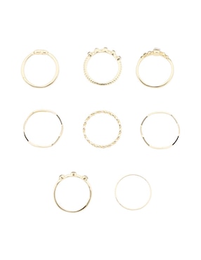 Set anillo Weekend brillante