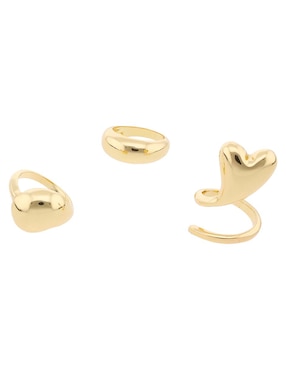 Set anillo Weekend liso
