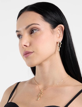 Aretes y collar Weekend