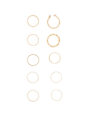 Set anillo Weekend brillante