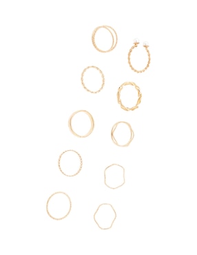Set anillo Weekend brillante