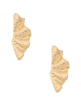 Aretes largos Weekend con acabado brillante
