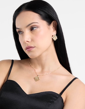 Aretes y collar Weekend