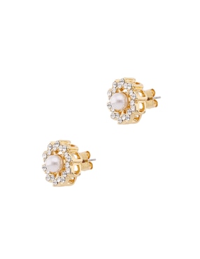 Aretes y collar de flor Weekend