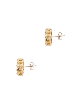 Aretes y collar de flor Weekend