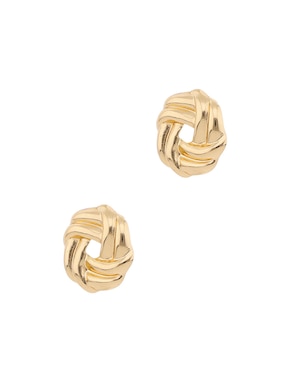 Aretes y collar de nudo Weekend