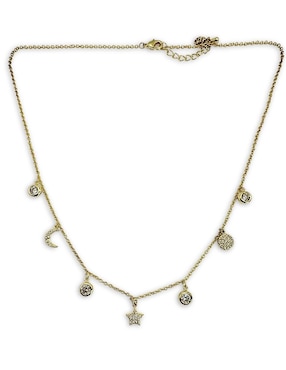 Collar Mashala con acabado baño de oro 14 K