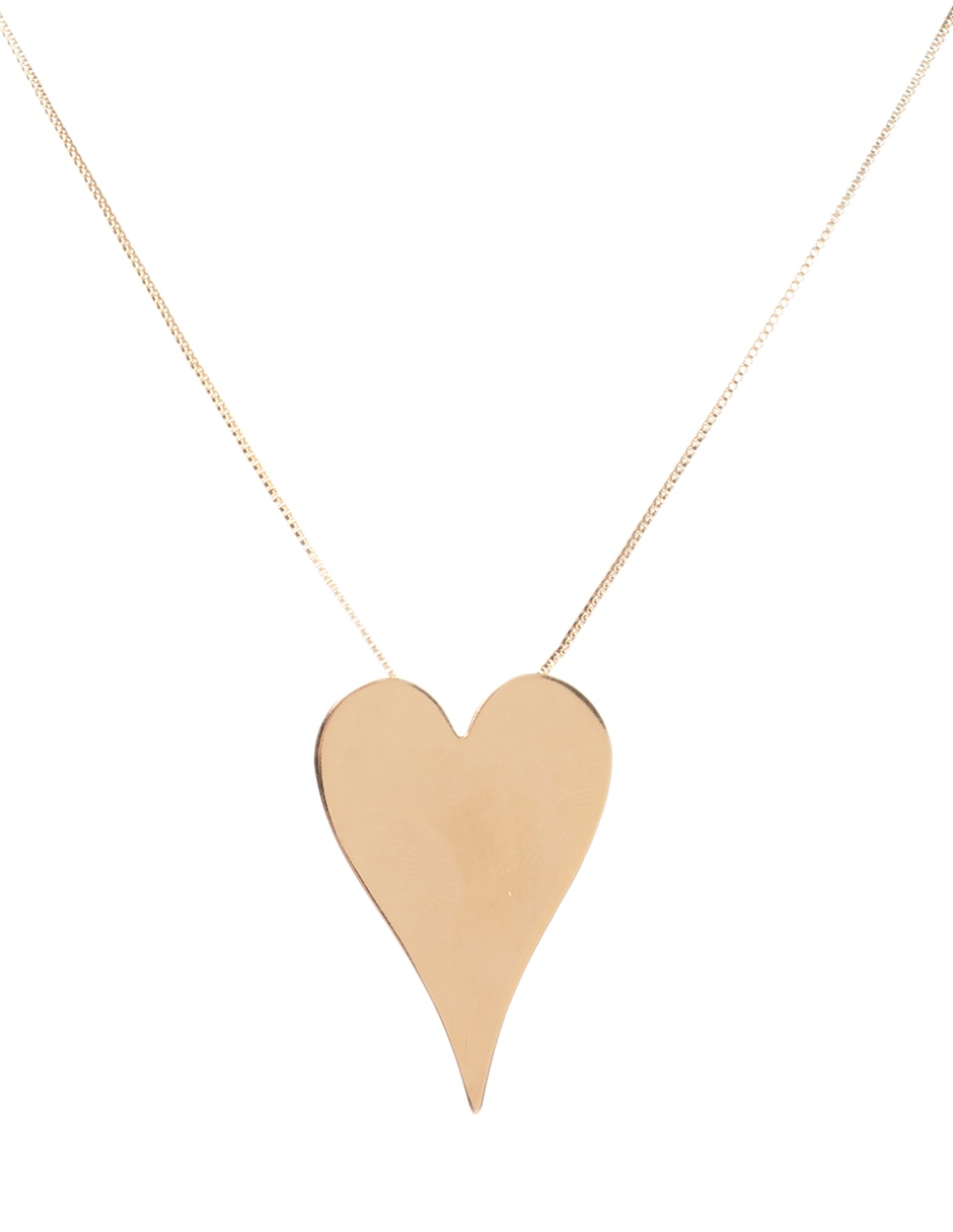 Collar de corazón 18 K