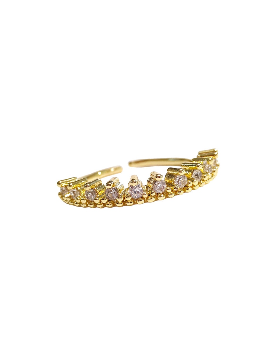 Anillo de corona zirconia Anillo de corona zirconia