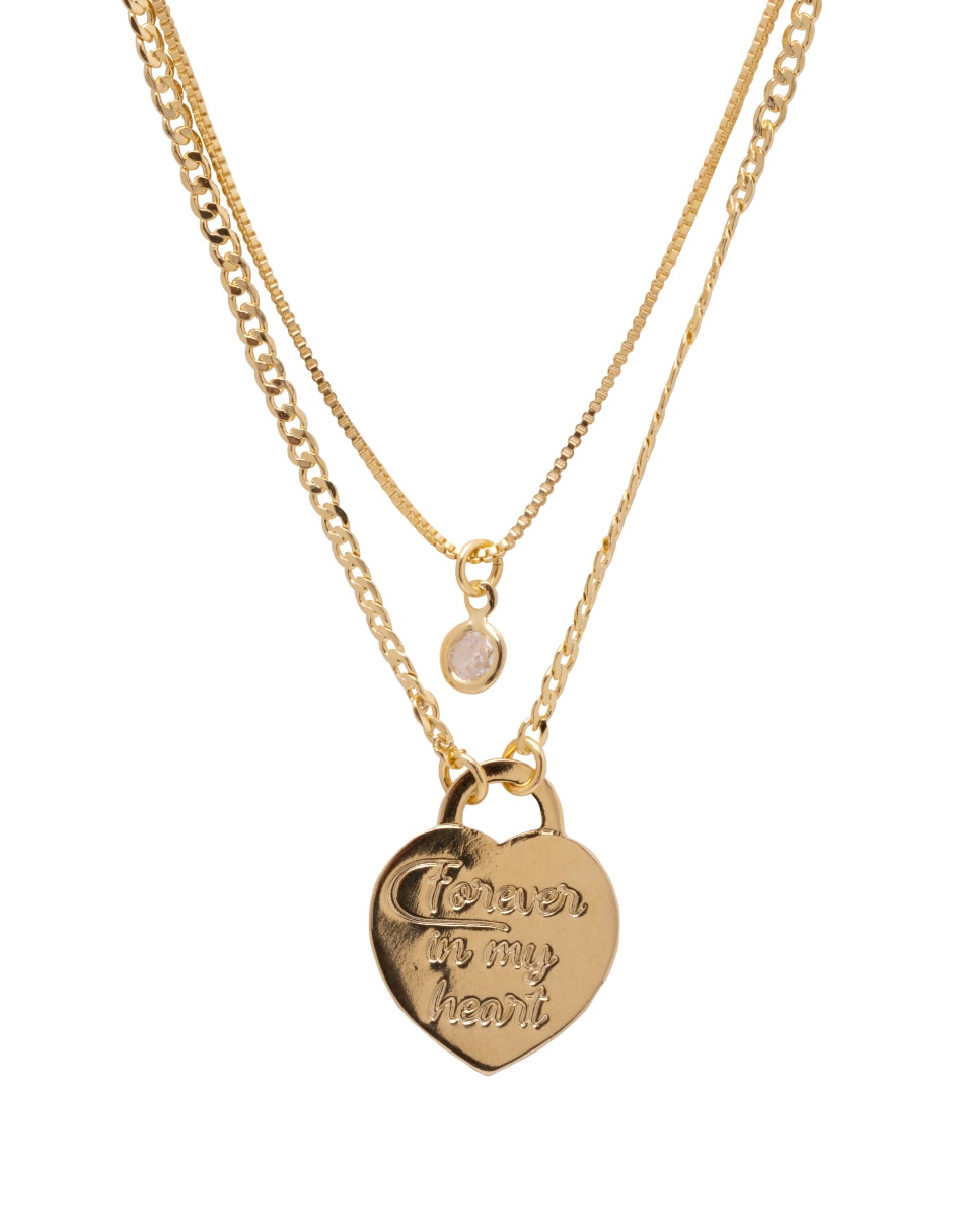 Cadena de corazón 18 K Cadena de corazón 18 K