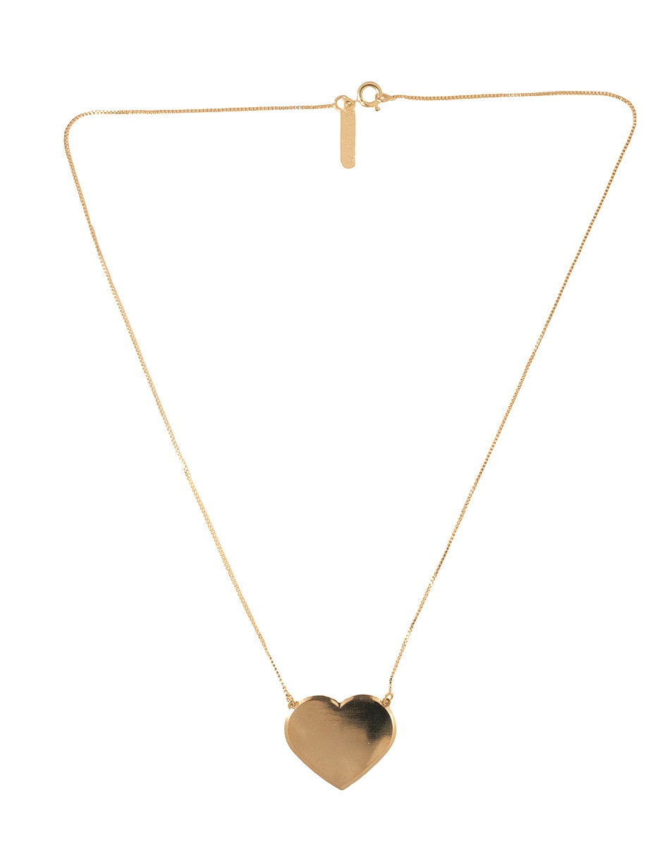 Collar de corazón 18 K 3