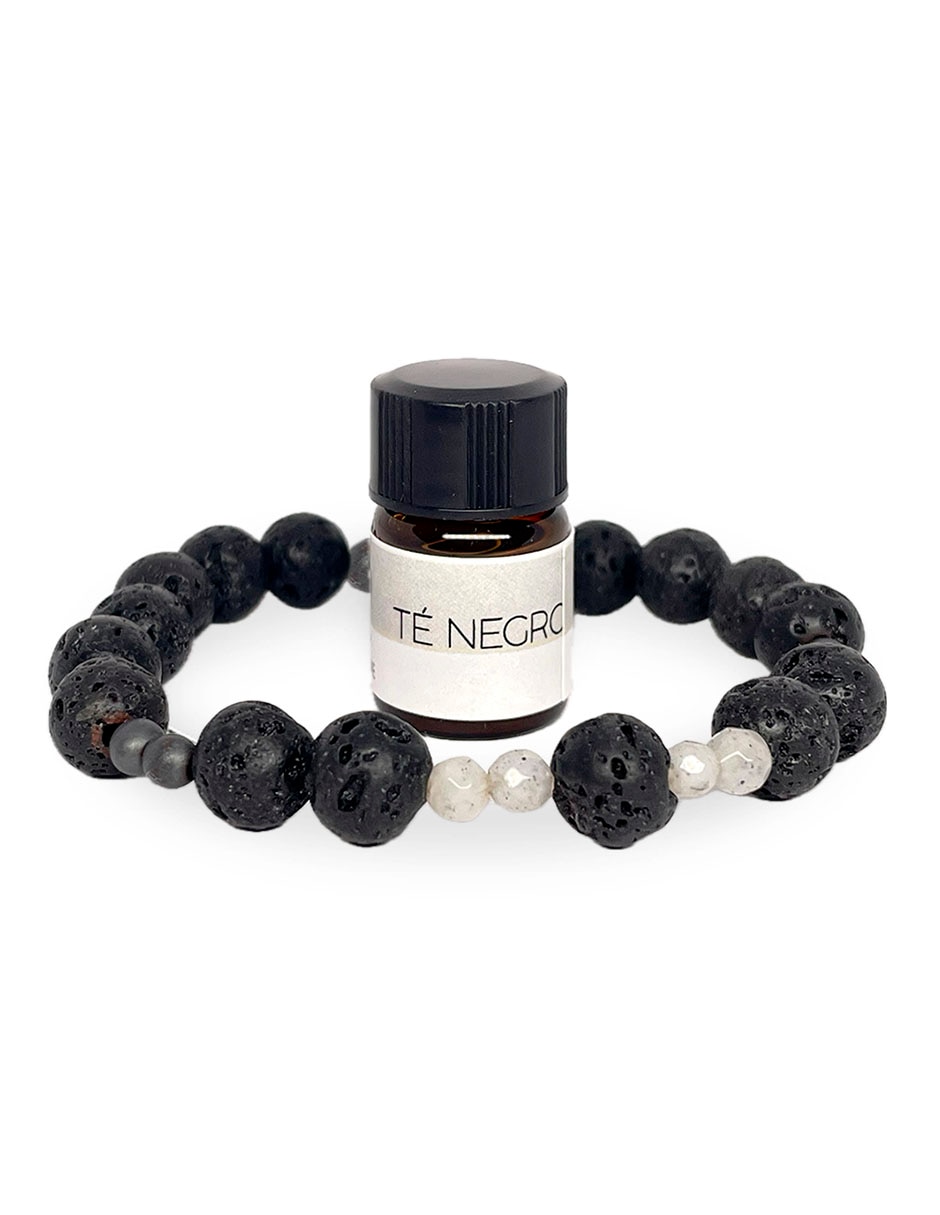Pulsera difusora de Labradorita para aromaterapia